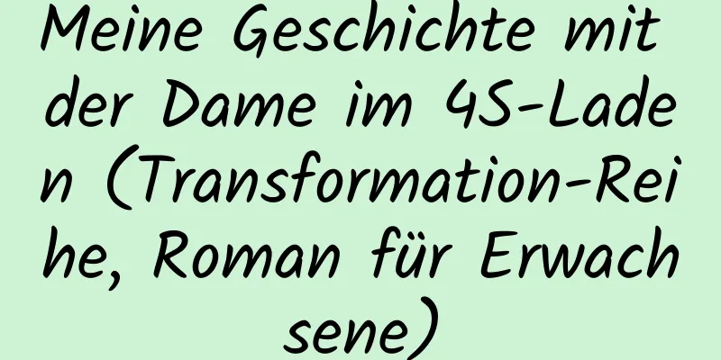 Meine Geschichte mit der Dame im 4S-Laden (Transformation-Reihe, Roman für Erwachsene)