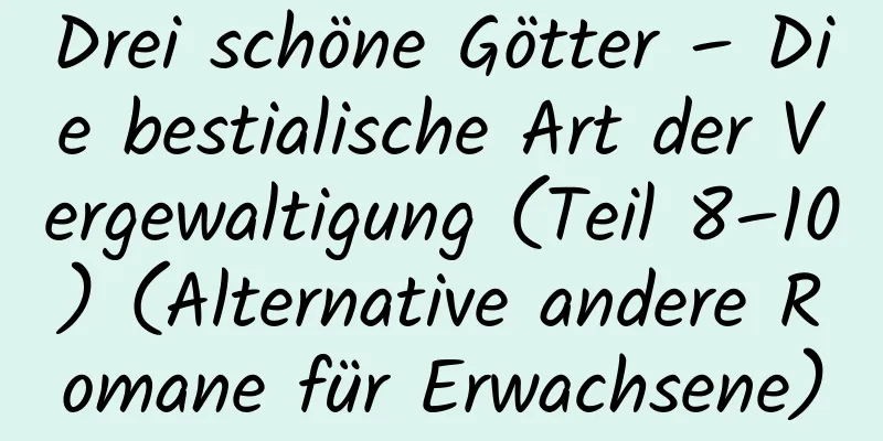 Drei schöne Götter – Die bestialische Art der Vergewaltigung (Teil 8–10) (Alternative andere Romane für Erwachsene)