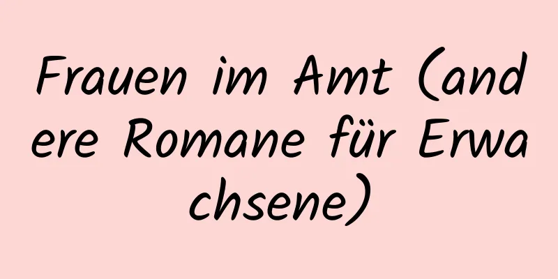 Frauen im Amt (andere Romane für Erwachsene)