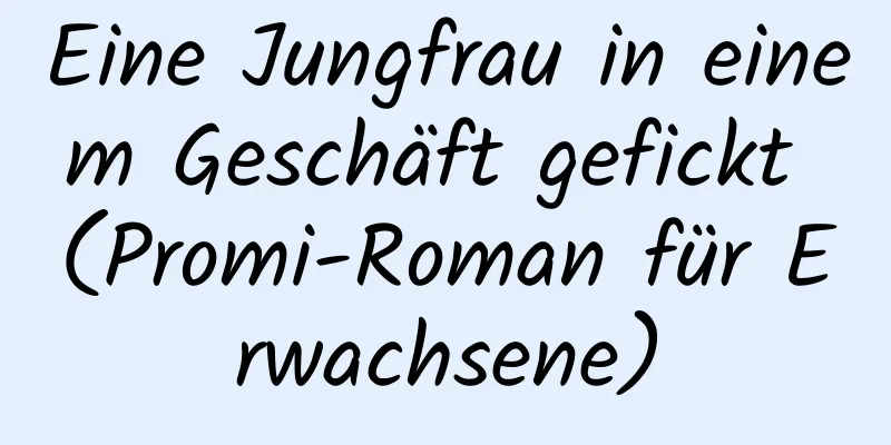 Eine Jungfrau in einem Geschäft gefickt (Promi-Roman für Erwachsene)