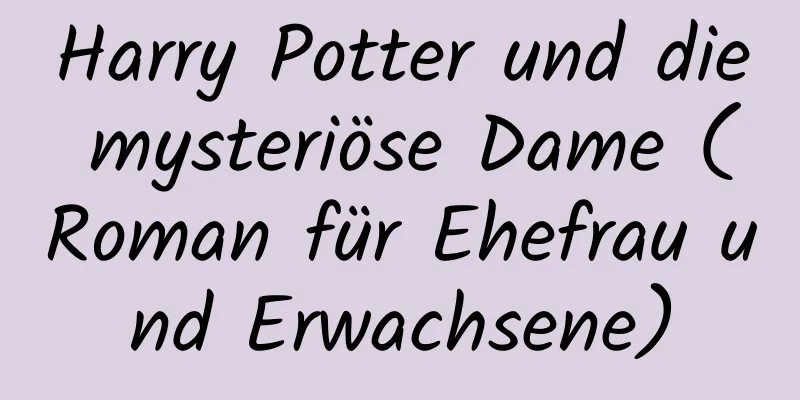 Harry Potter und die mysteriöse Dame (Roman für Ehefrau und Erwachsene)