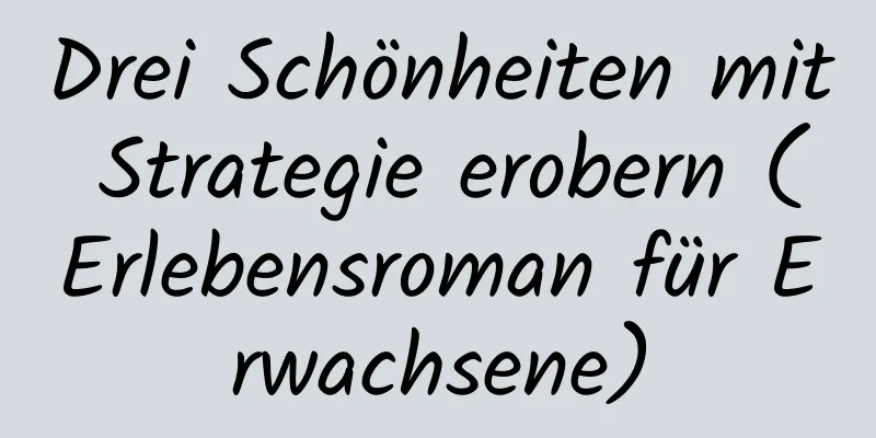 Drei Schönheiten mit Strategie erobern (Erlebensroman für Erwachsene)