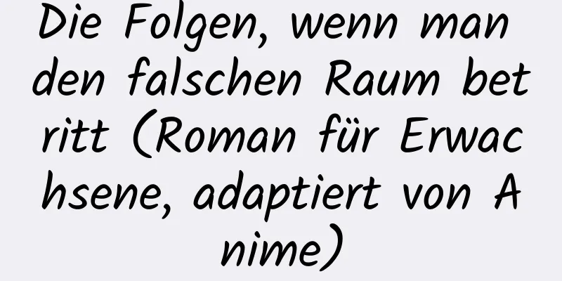 Die Folgen, wenn man den falschen Raum betritt (Roman für Erwachsene, adaptiert von Anime)