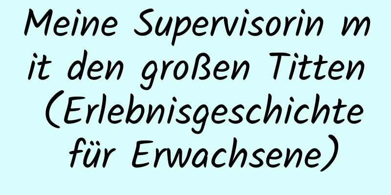 Meine Supervisorin mit den großen Titten (Erlebnisgeschichte für Erwachsene)