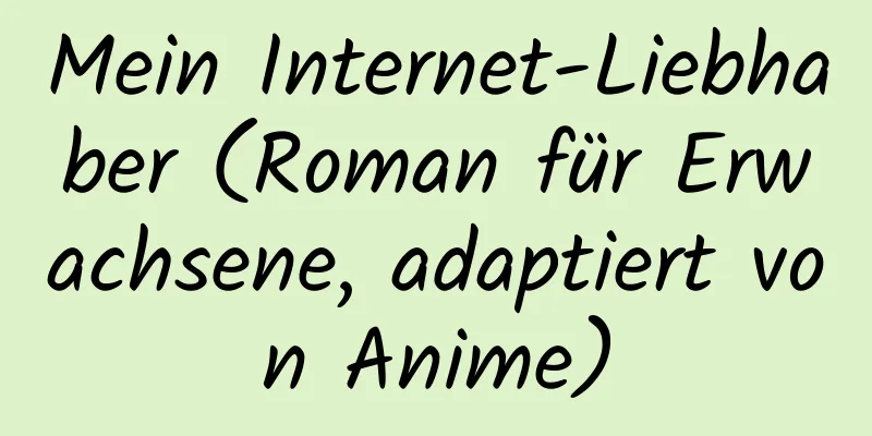 Mein Internet-Liebhaber (Roman für Erwachsene, adaptiert von Anime)