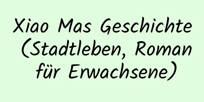 Xiao Mas Geschichte (Stadtleben, Roman für Erwachsene)