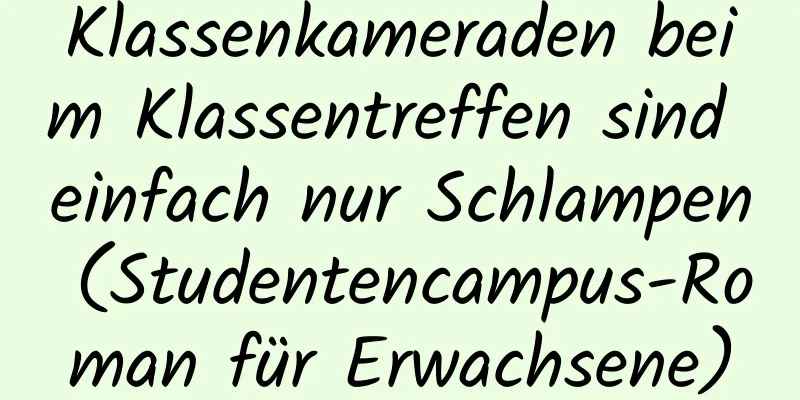 Klassenkameraden beim Klassentreffen sind einfach nur Schlampen (Studentencampus-Roman für Erwachsene)