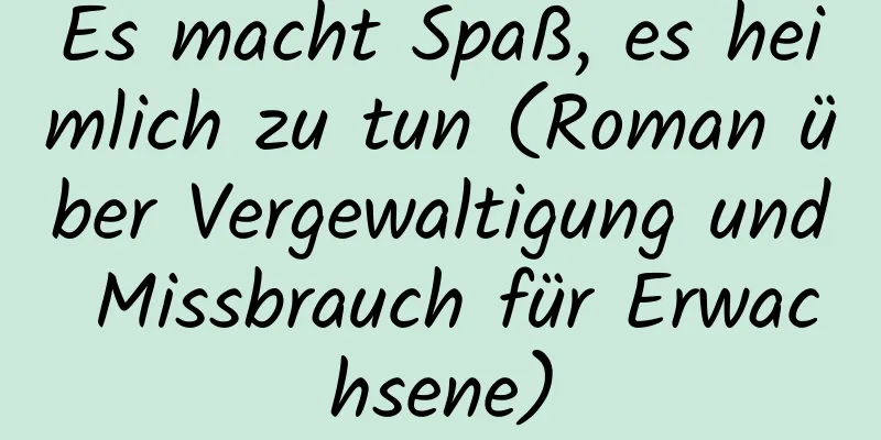 Es macht Spaß, es heimlich zu tun (Roman über Vergewaltigung und Missbrauch für Erwachsene)