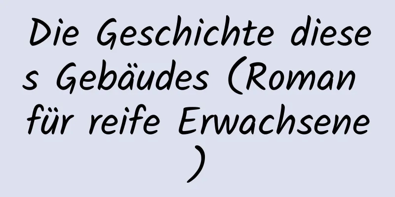 Die Geschichte dieses Gebäudes (Roman für reife Erwachsene)