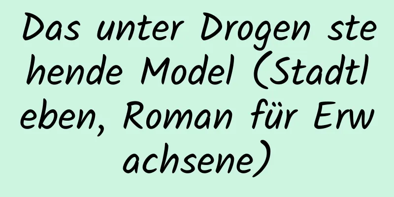 Das unter Drogen stehende Model (Stadtleben, Roman für Erwachsene)