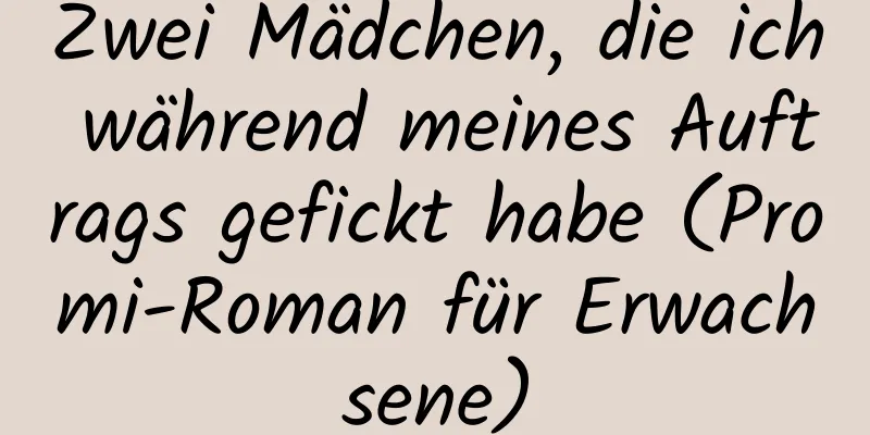 Zwei Mädchen, die ich während meines Auftrags gefickt habe (Promi-Roman für Erwachsene)