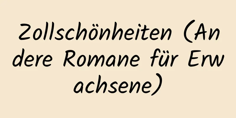 Zollschönheiten (Andere Romane für Erwachsene)