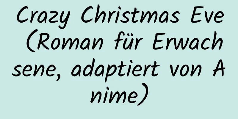 Crazy Christmas Eve (Roman für Erwachsene, adaptiert von Anime)