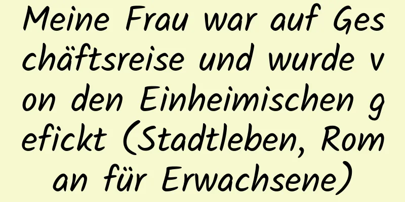 Meine Frau war auf Geschäftsreise und wurde von den Einheimischen gefickt (Stadtleben, Roman für Erwachsene)