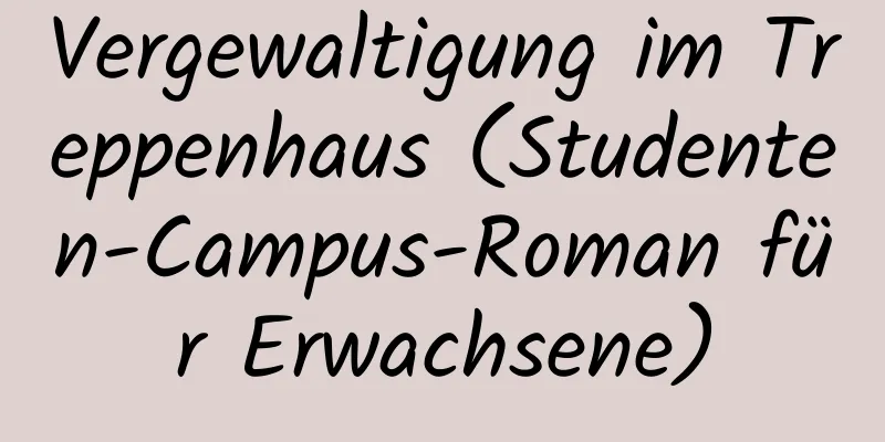 Vergewaltigung im Treppenhaus (Studenten-Campus-Roman für Erwachsene)