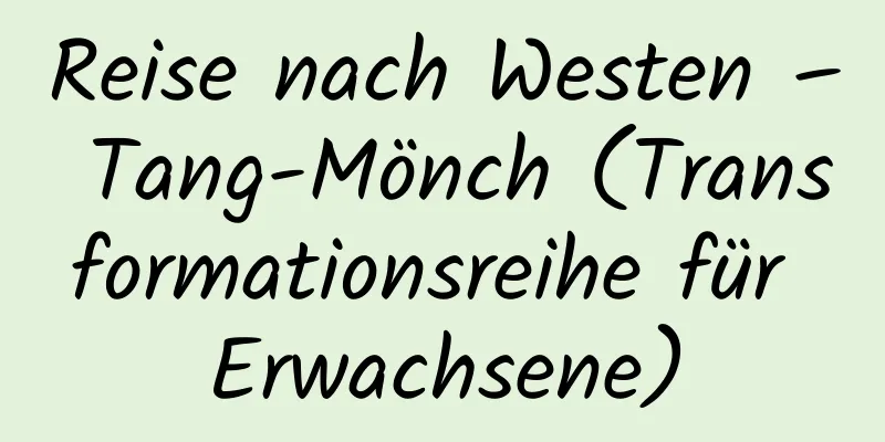 Reise nach Westen – Tang-Mönch (Transformationsreihe für Erwachsene)