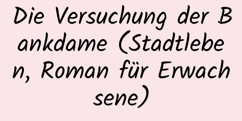 Die Versuchung der Bankdame (Stadtleben, Roman für Erwachsene)