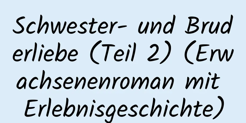 Schwester- und Bruderliebe (Teil 2) (Erwachsenenroman mit Erlebnisgeschichte)