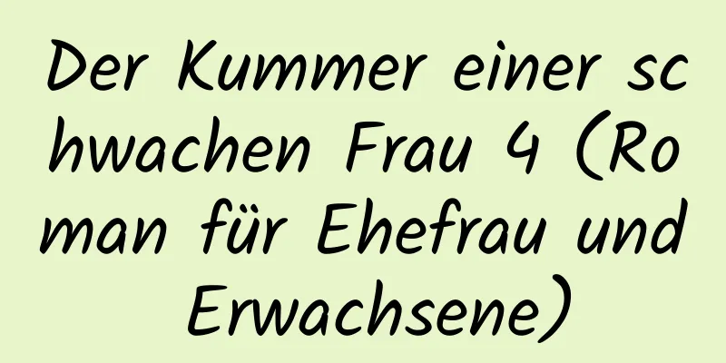 Der Kummer einer schwachen Frau 4 (Roman für Ehefrau und Erwachsene)