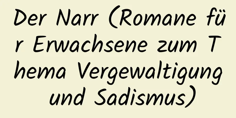 Der Narr (Romane für Erwachsene zum Thema Vergewaltigung und Sadismus)