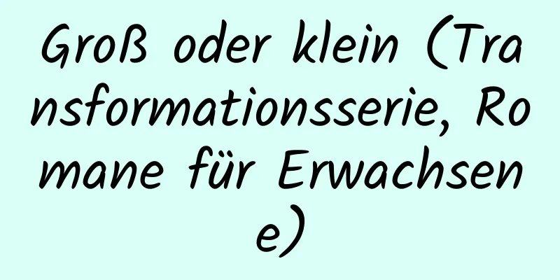 Groß oder klein (Transformationsserie, Romane für Erwachsene)