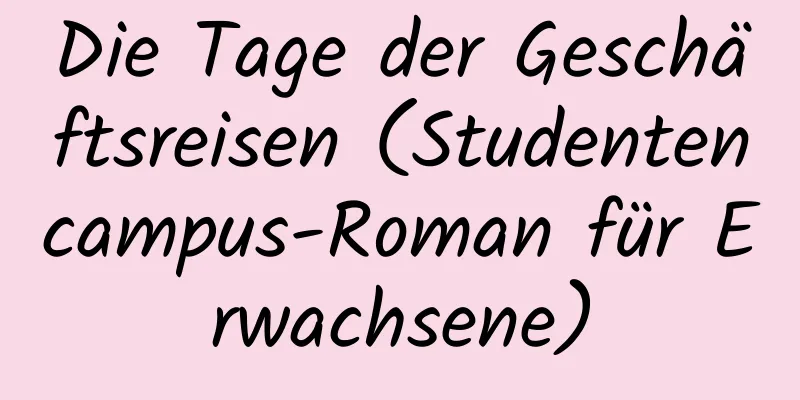 Die Tage der Geschäftsreisen (Studentencampus-Roman für Erwachsene)