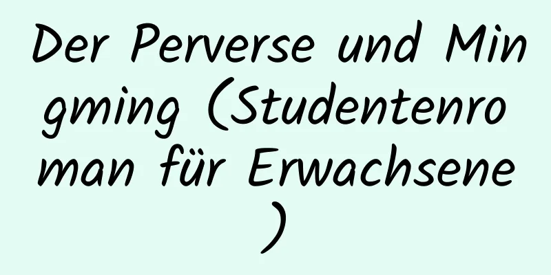 Der Perverse und Mingming (Studentenroman für Erwachsene)