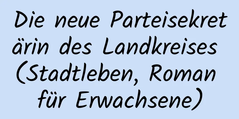 Die neue Parteisekretärin des Landkreises (Stadtleben, Roman für Erwachsene)