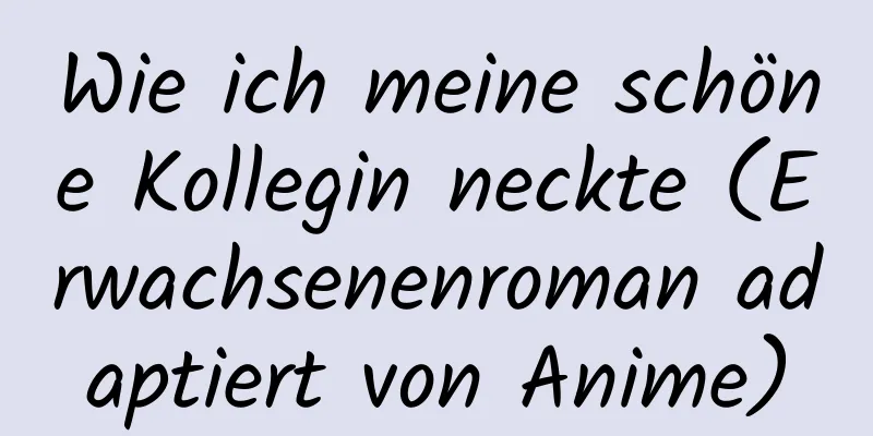 Wie ich meine schöne Kollegin neckte (Erwachsenenroman adaptiert von Anime)