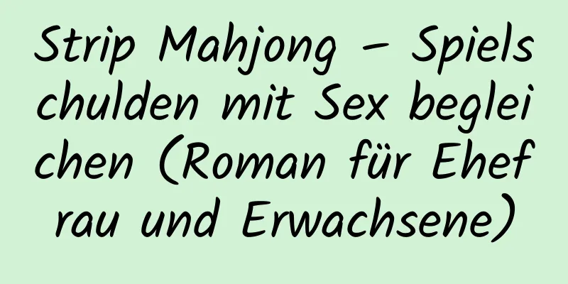 Strip Mahjong – Spielschulden mit Sex begleichen (Roman für Ehefrau und Erwachsene)