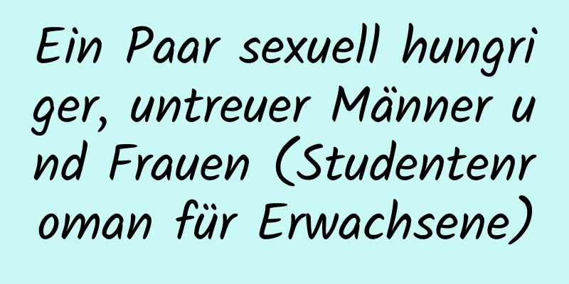 Ein Paar sexuell hungriger, untreuer Männer und Frauen (Studentenroman für Erwachsene)