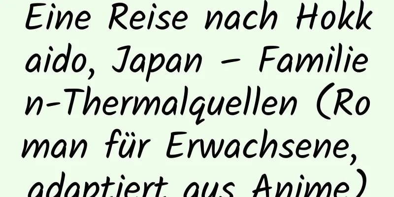 Eine Reise nach Hokkaido, Japan – Familien-Thermalquellen (Roman für Erwachsene, adaptiert aus Anime)