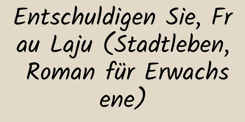 Entschuldigen Sie, Frau Laju (Stadtleben, Roman für Erwachsene)