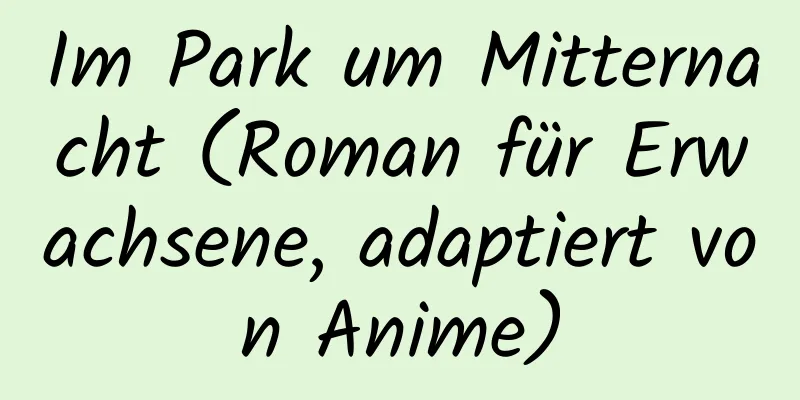 Im Park um Mitternacht (Roman für Erwachsene, adaptiert von Anime)