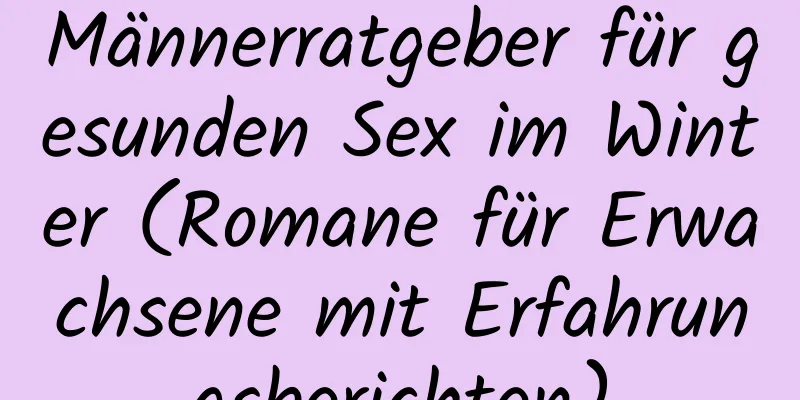 Männerratgeber für gesunden Sex im Winter (Romane für Erwachsene mit Erfahrungsberichten)