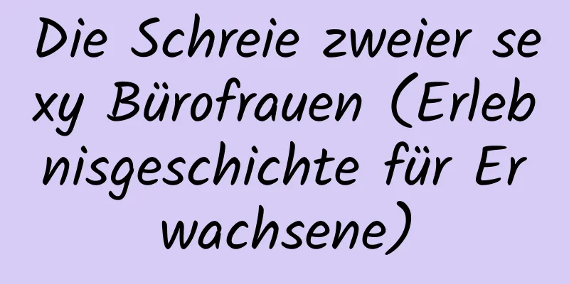 Die Schreie zweier sexy Bürofrauen (Erlebnisgeschichte für Erwachsene)