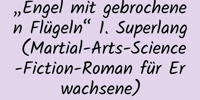 „Engel mit gebrochenen Flügeln“ 1. Superlang (Martial-Arts-Science-Fiction-Roman für Erwachsene)