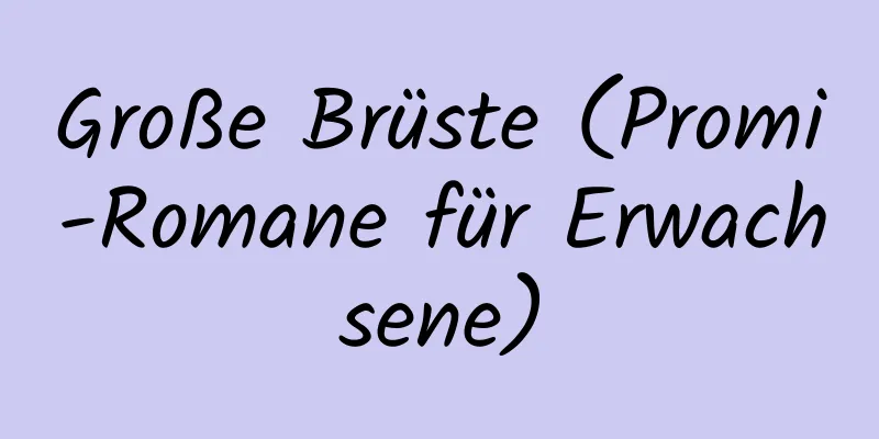 Große Brüste (Promi-Romane für Erwachsene)