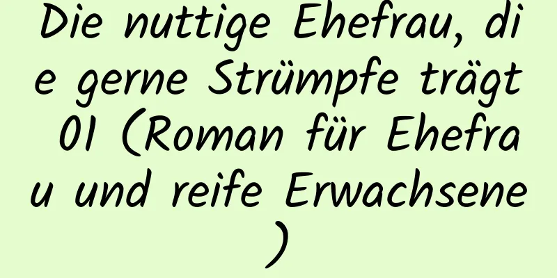 Die nuttige Ehefrau, die gerne Strümpfe trägt 01 (Roman für Ehefrau und reife Erwachsene)