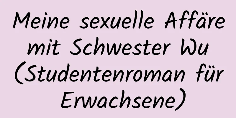 Meine sexuelle Affäre mit Schwester Wu (Studentenroman für Erwachsene)