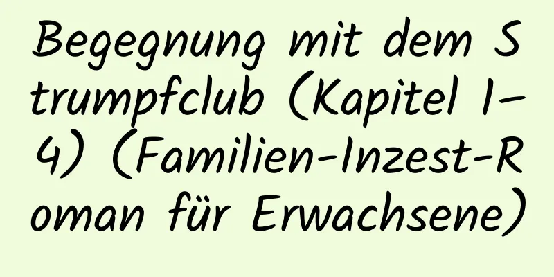 Begegnung mit dem Strumpfclub (Kapitel 1–4) (Familien-Inzest-Roman für Erwachsene)