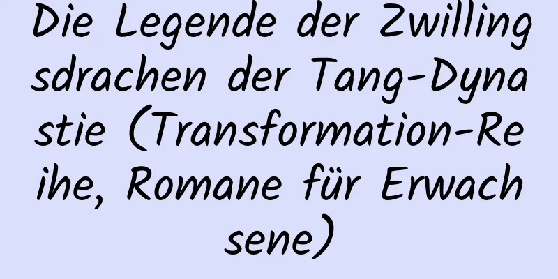 Die Legende der Zwillingsdrachen der Tang-Dynastie (Transformation-Reihe, Romane für Erwachsene)