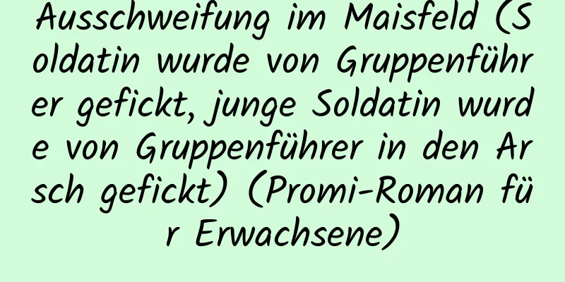 Ausschweifung im Maisfeld (Soldatin wurde von Gruppenführer gefickt, junge Soldatin wurde von Gruppenführer in den Arsch gefickt) (Promi-Roman für Erwachsene)