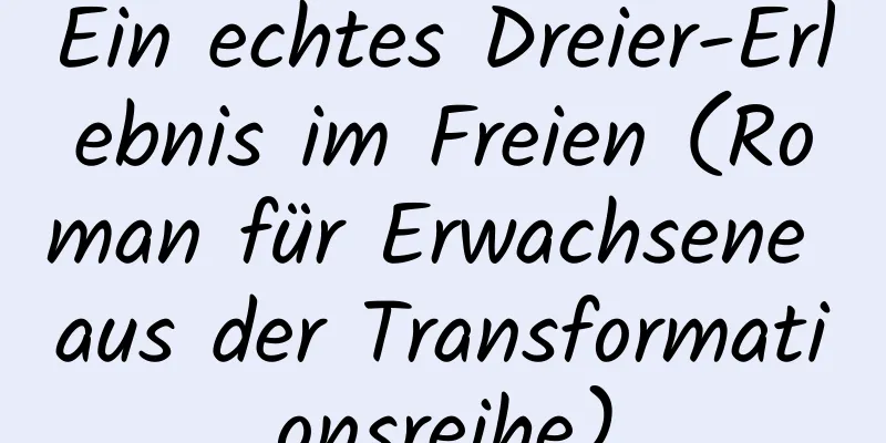 Ein echtes Dreier-Erlebnis im Freien (Roman für Erwachsene aus der Transformationsreihe)