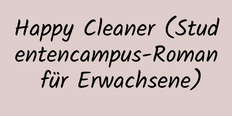 Happy Cleaner (Studentencampus-Roman für Erwachsene)