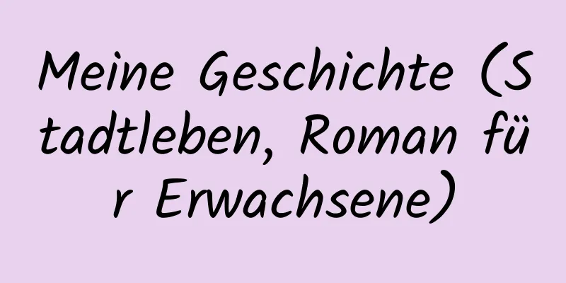 Meine Geschichte (Stadtleben, Roman für Erwachsene)