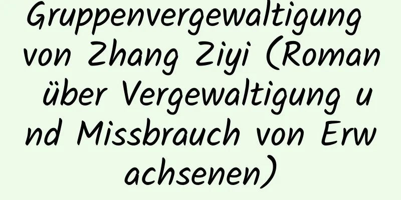 Gruppenvergewaltigung von Zhang Ziyi (Roman über Vergewaltigung und Missbrauch von Erwachsenen)