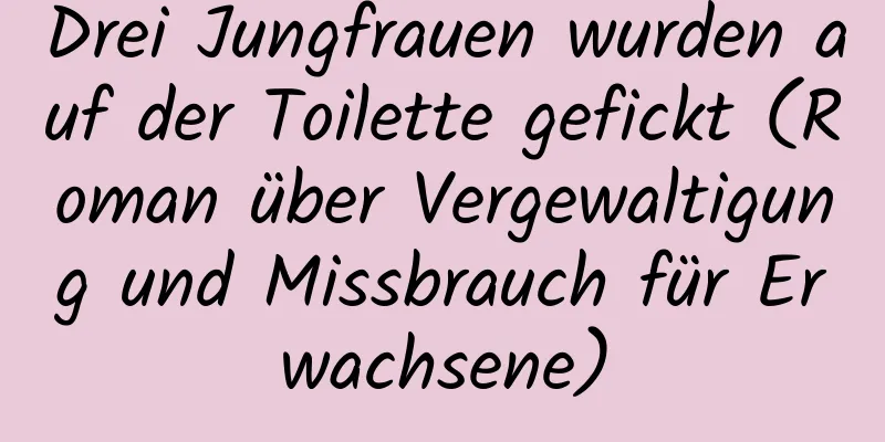 Drei Jungfrauen wurden auf der Toilette gefickt (Roman über Vergewaltigung und Missbrauch für Erwachsene)