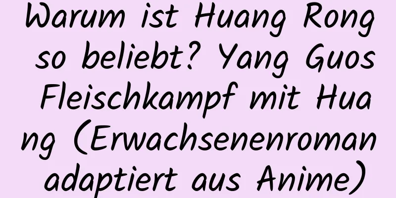 Warum ist Huang Rong so beliebt? Yang Guos Fleischkampf mit Huang (Erwachsenenroman adaptiert aus Anime)