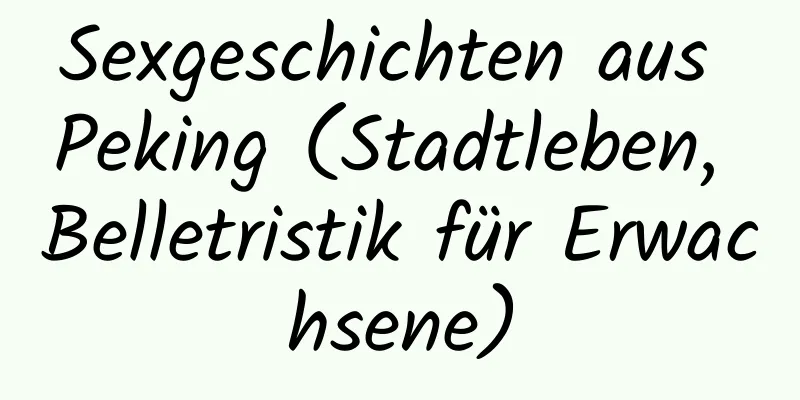 Sexgeschichten aus Peking (Stadtleben, Belletristik für Erwachsene)